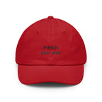 Custom "Print It Your Way" Embroidered Baseball Cap