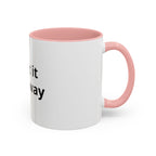 Custom Accent Coffee Mug - 11/15oz