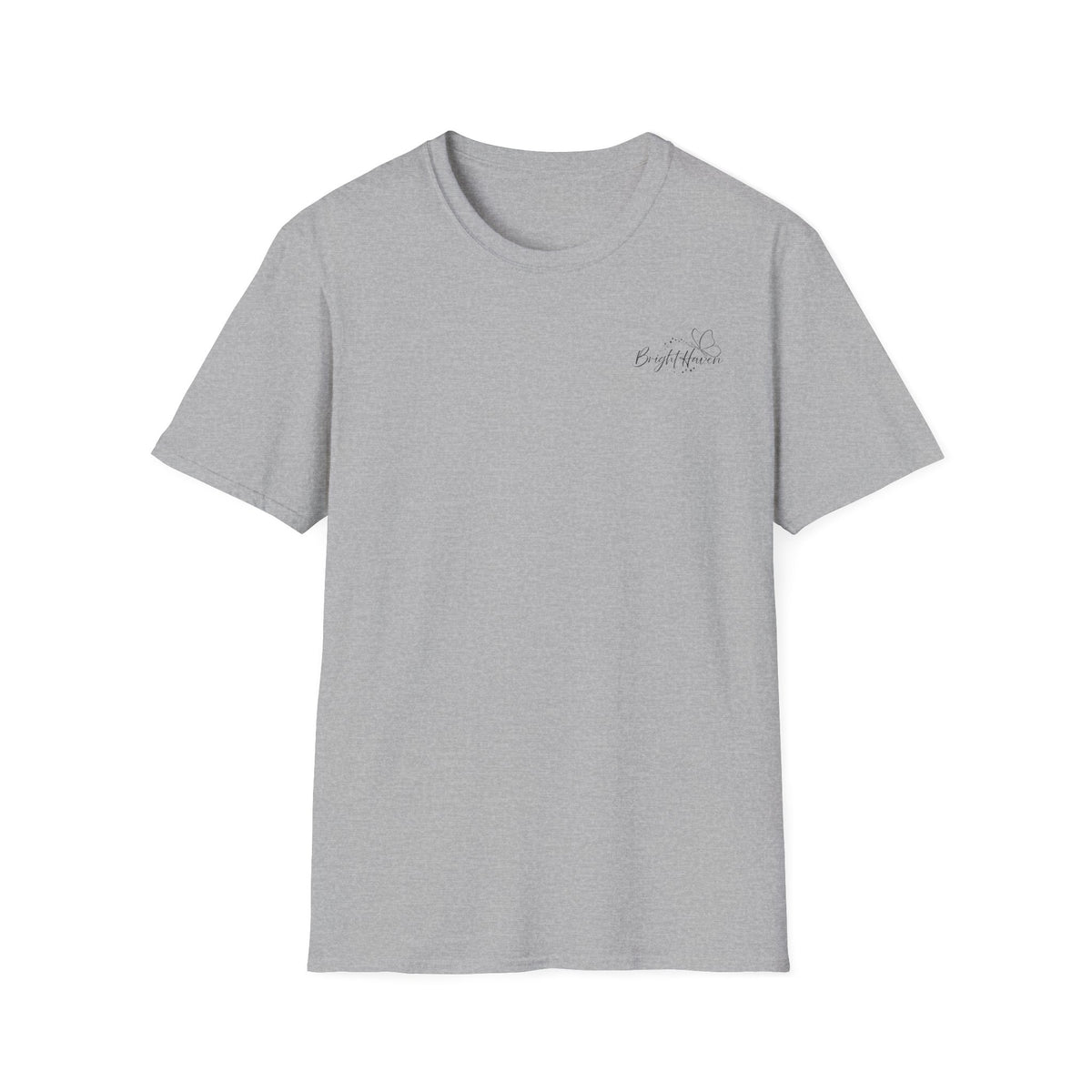 "Overstimulated But Still Festive" Holiday T-Shirt (Back)