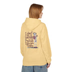 Hoodie — “I Don’t Have the Energy to Pretend I Like You Today” Skeleton Graphic