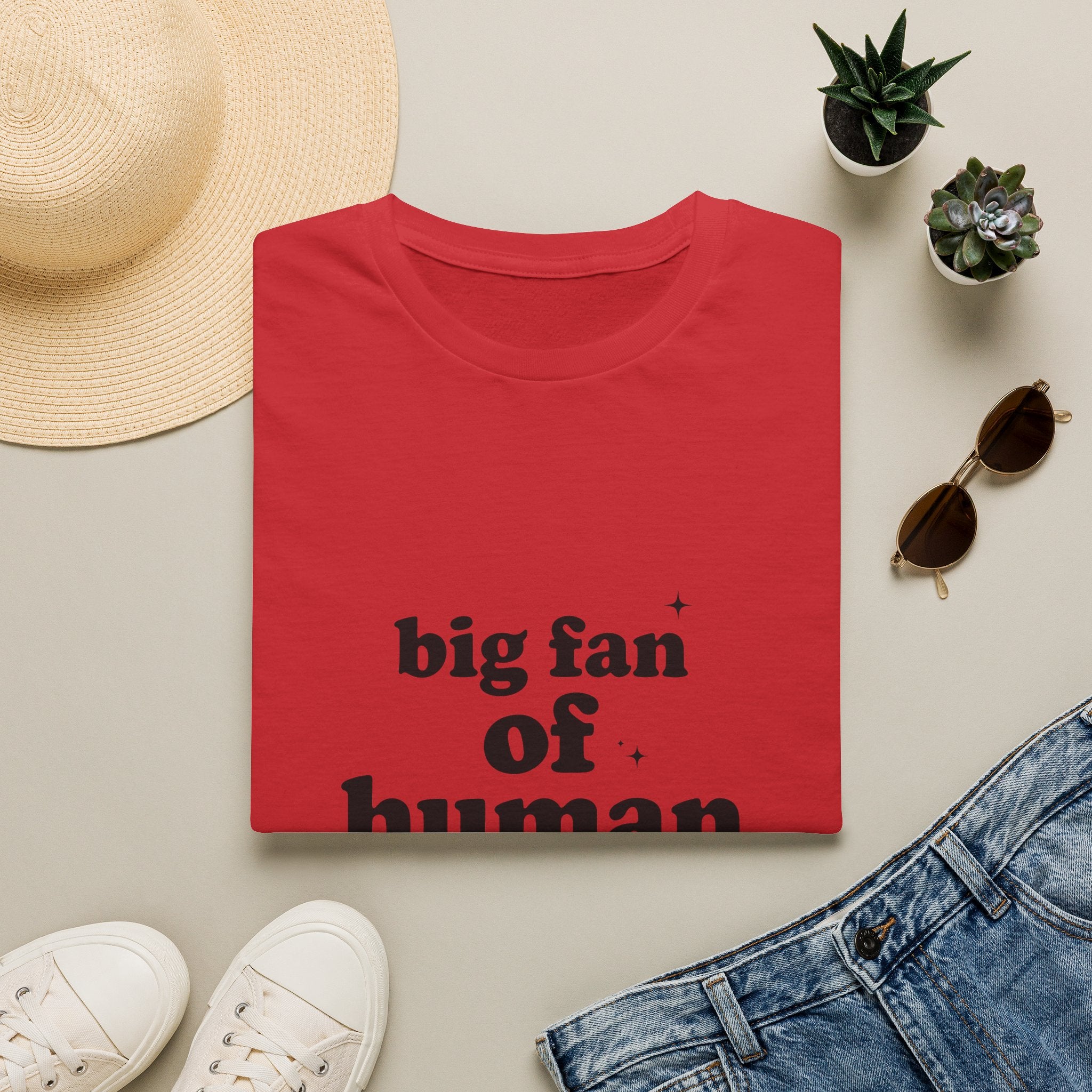 Human Rights T-Shirt — “big fan of human rights” Graphic Tee