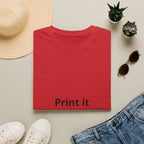 Custom Print T-Shirt — customizable Graphic Tee