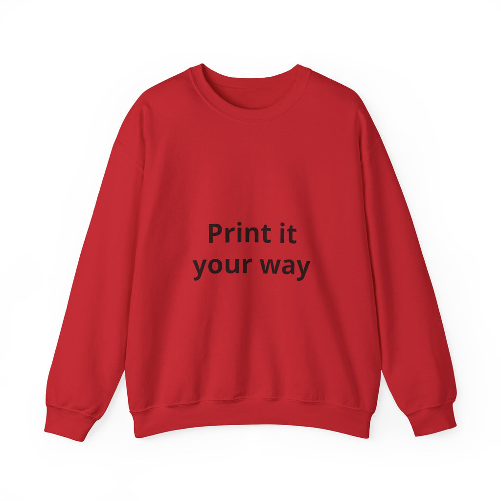 Customizable Crewneck Sweatshirt