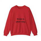 Customizable Crewneck Sweatshirt