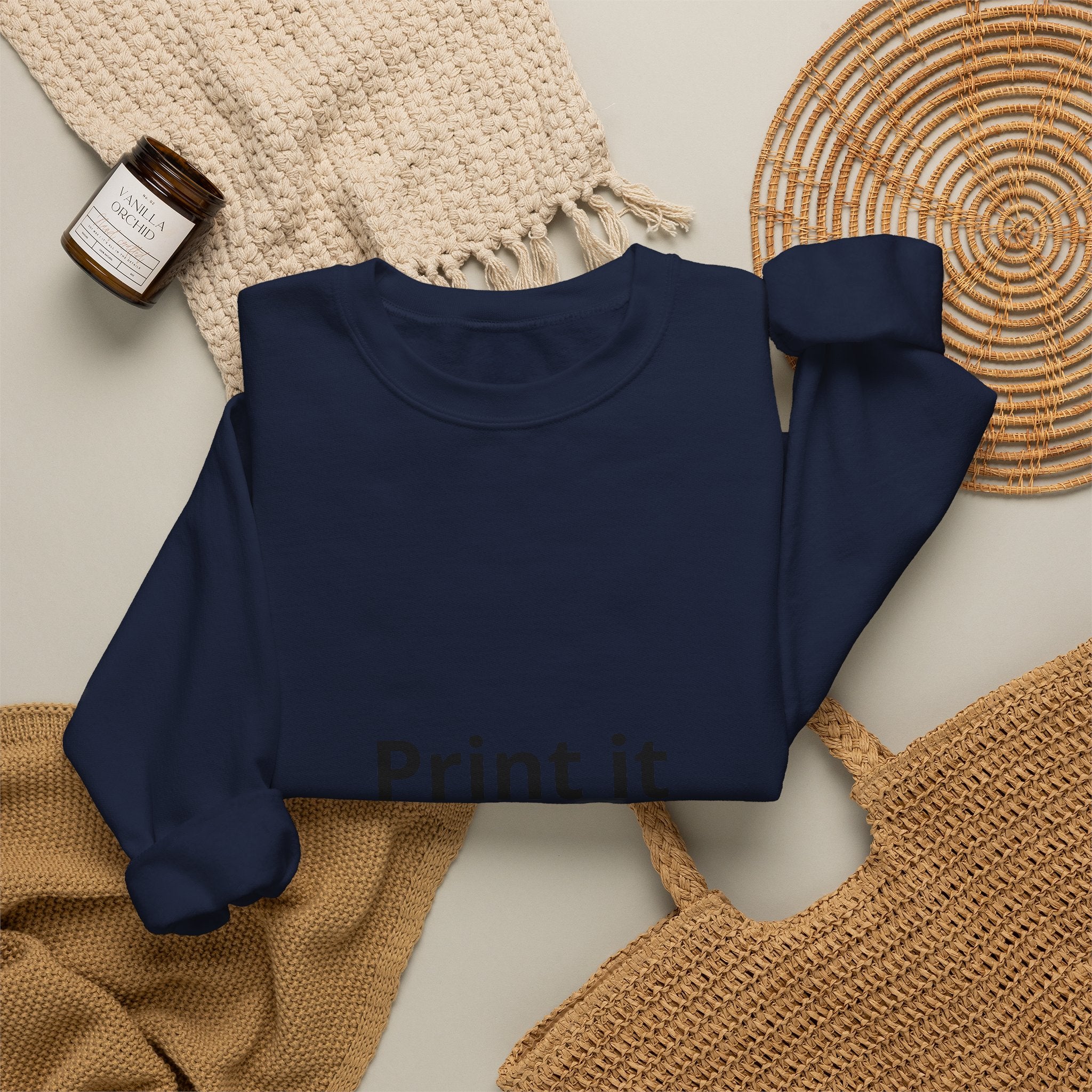 Customizable Crewneck Sweatshirt