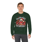 Overstimulated but still festive- Christmas Sweatshirt