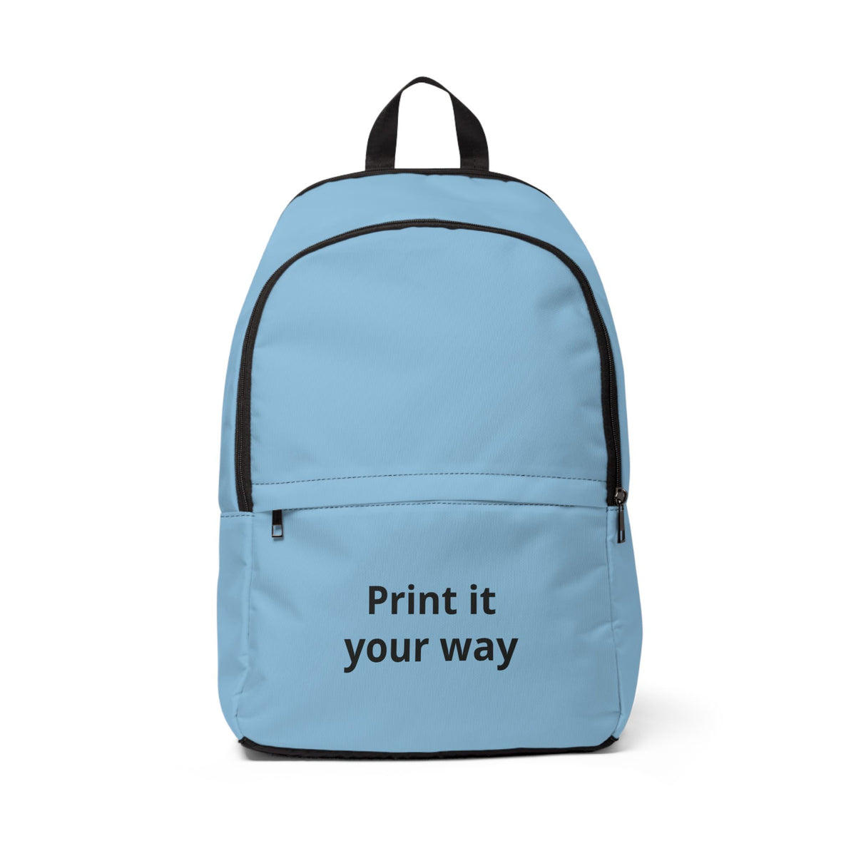 Customizable Fabric Backpack