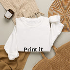 Customizable Crewneck Sweatshirt