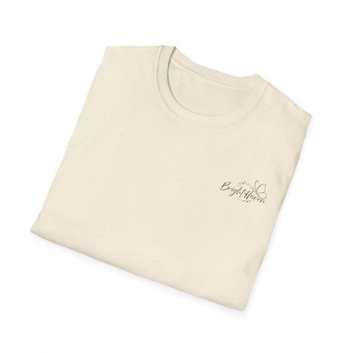 "Overstimulated But Still Festive" Holiday T-Shirt (Back)