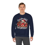 Overstimulated but still festive- Christmas Sweatshirt