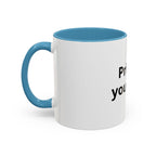 Custom Accent Coffee Mug - 11/15oz