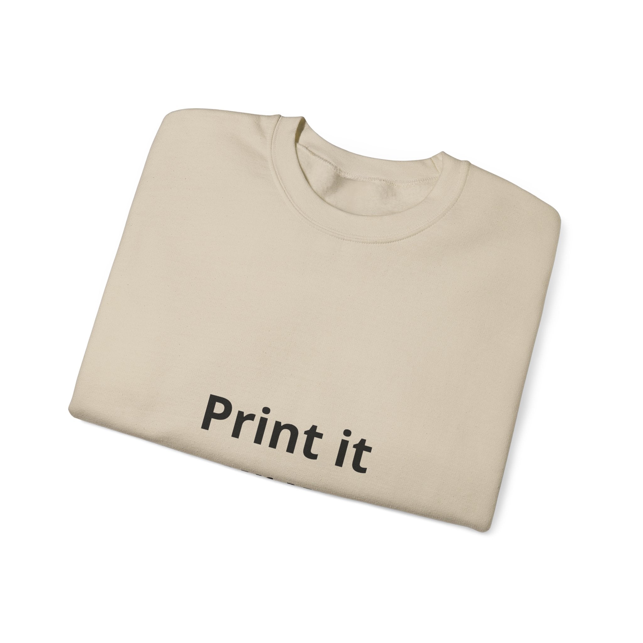 Customizable Crewneck Sweatshirt