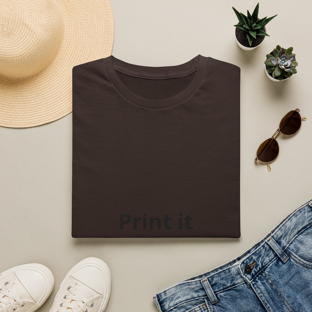 Custom Print T-Shirt — customizable Graphic Tee