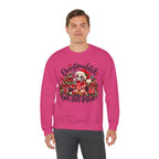 Overstimulated but still festive- Christmas Sweatshirt