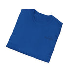 "Overstimulated But Still Festive" Holiday T-Shirt (Back)
