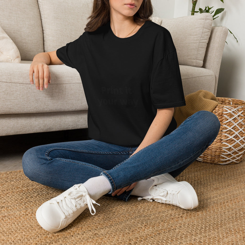 Custom Print T-Shirt — customizable Graphic Tee