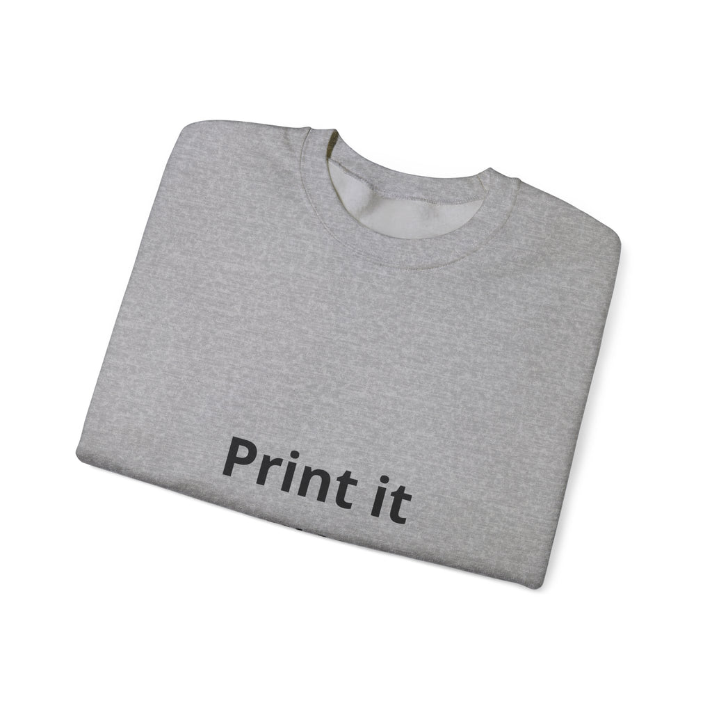Customizable Crewneck Sweatshirt