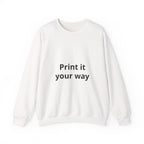 Customizable Crewneck Sweatshirt
