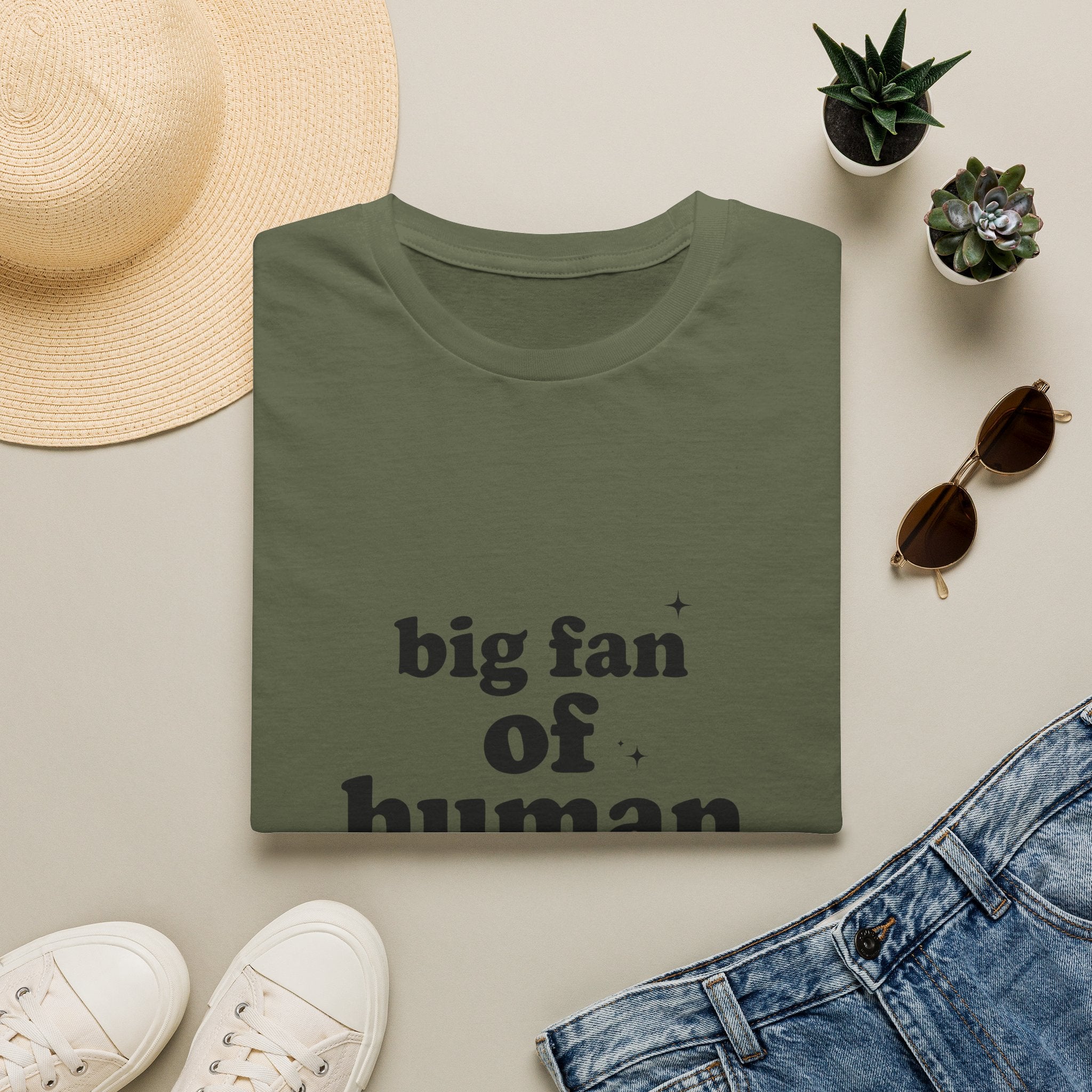 Human Rights T-Shirt — “big fan of human rights” Graphic Tee