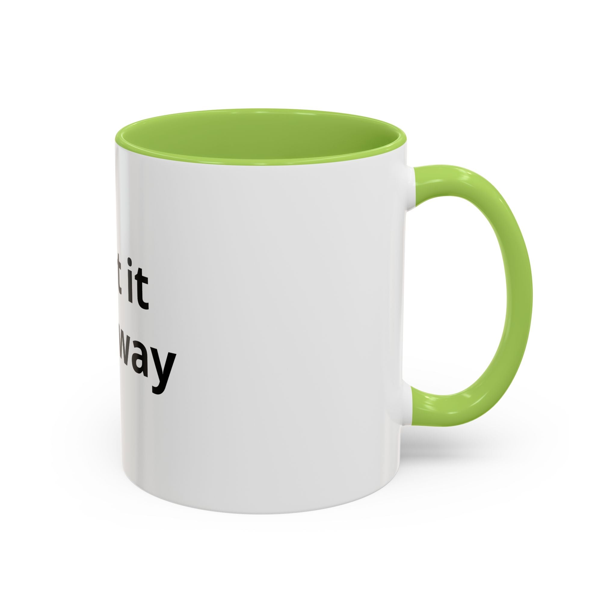 Custom Accent Coffee Mug - 11/15oz