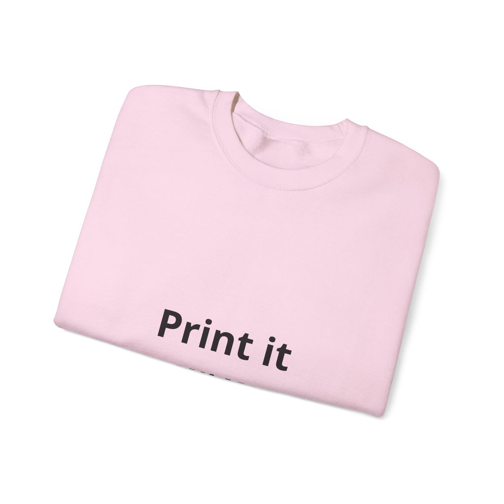 Customizable Crewneck Sweatshirt