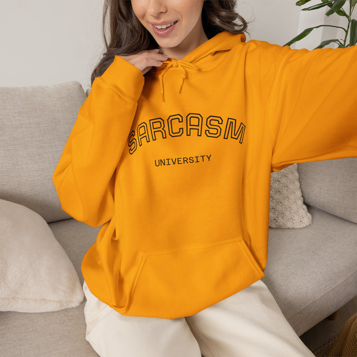 Sarcasm University Hooded Sweatshirt
