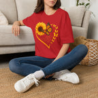 Sunflower T-Shirt — Heart Floral Nature Tee