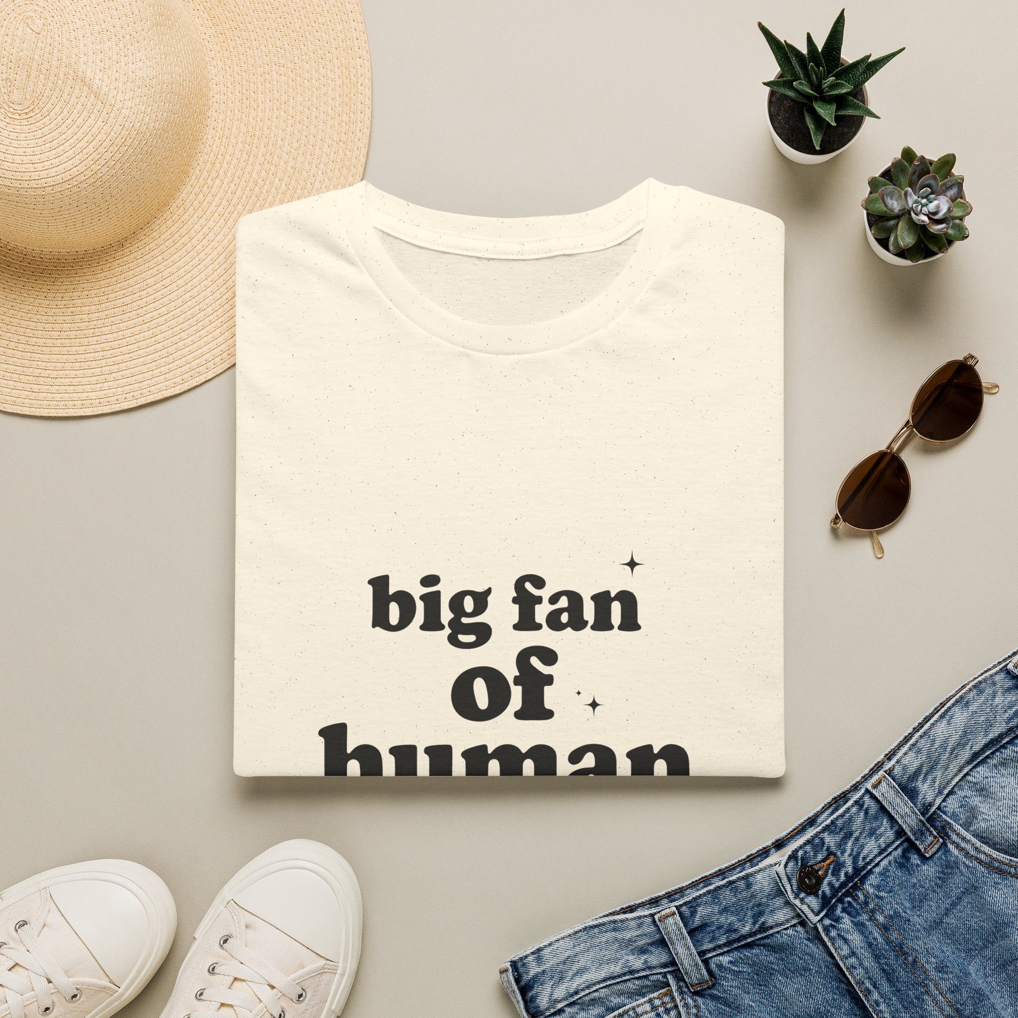 Human Rights T-Shirt — “big fan of human rights” Graphic Tee
