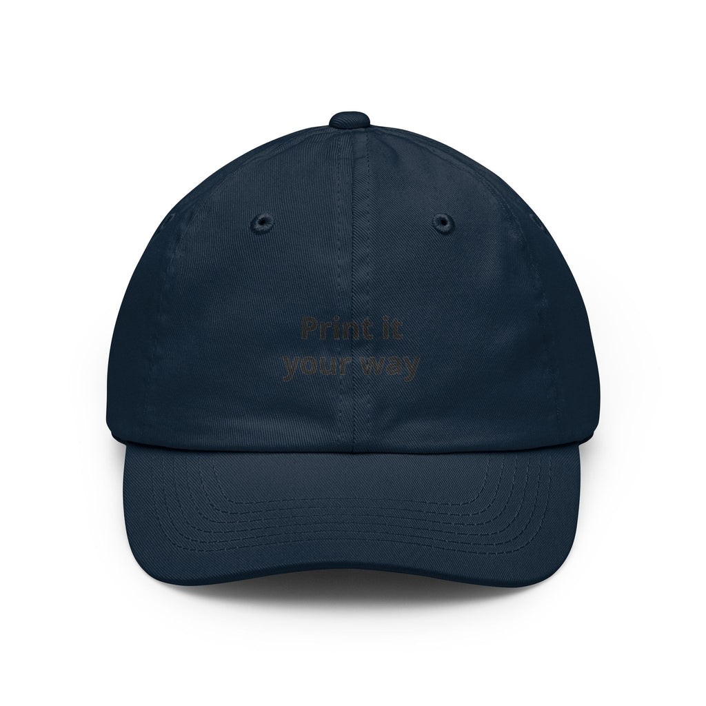 Custom "Print It Your Way" Embroidered Baseball Cap