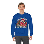 Overstimulated but still festive- Christmas Sweatshirt