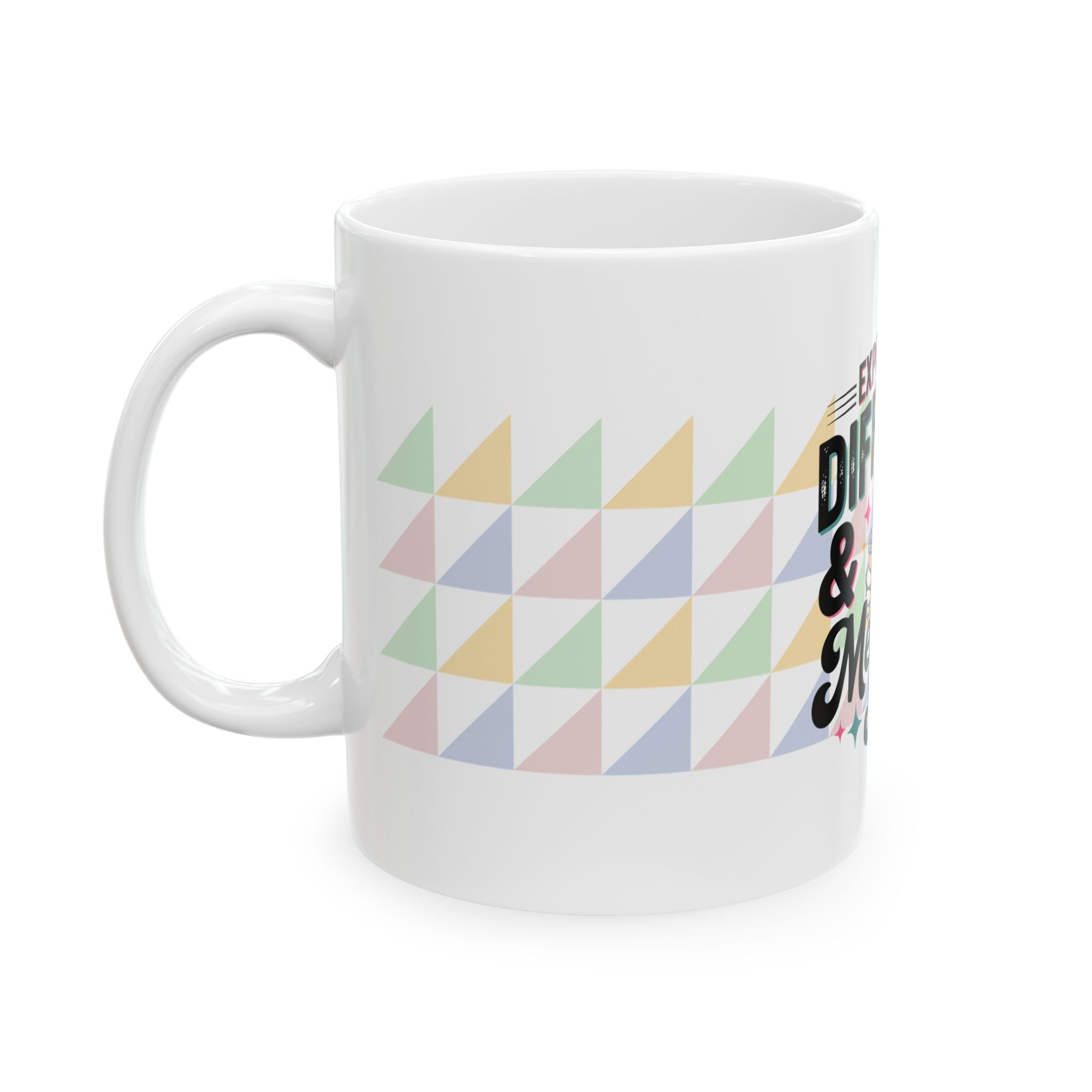 Funny Mug Ceramic Coffee Cup (11oz/15oz) (Expensive, Difficult, and Mentally Spicy)
