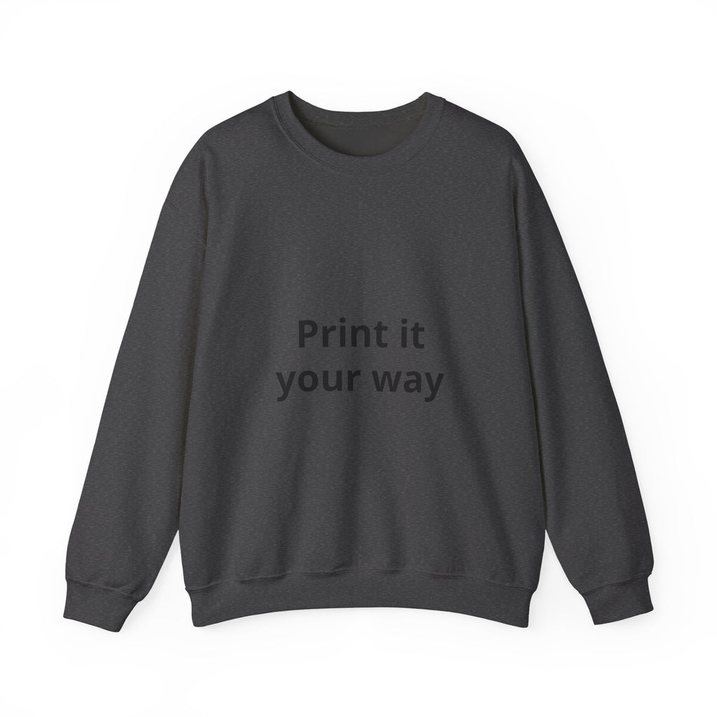 Customizable Crewneck Sweatshirt