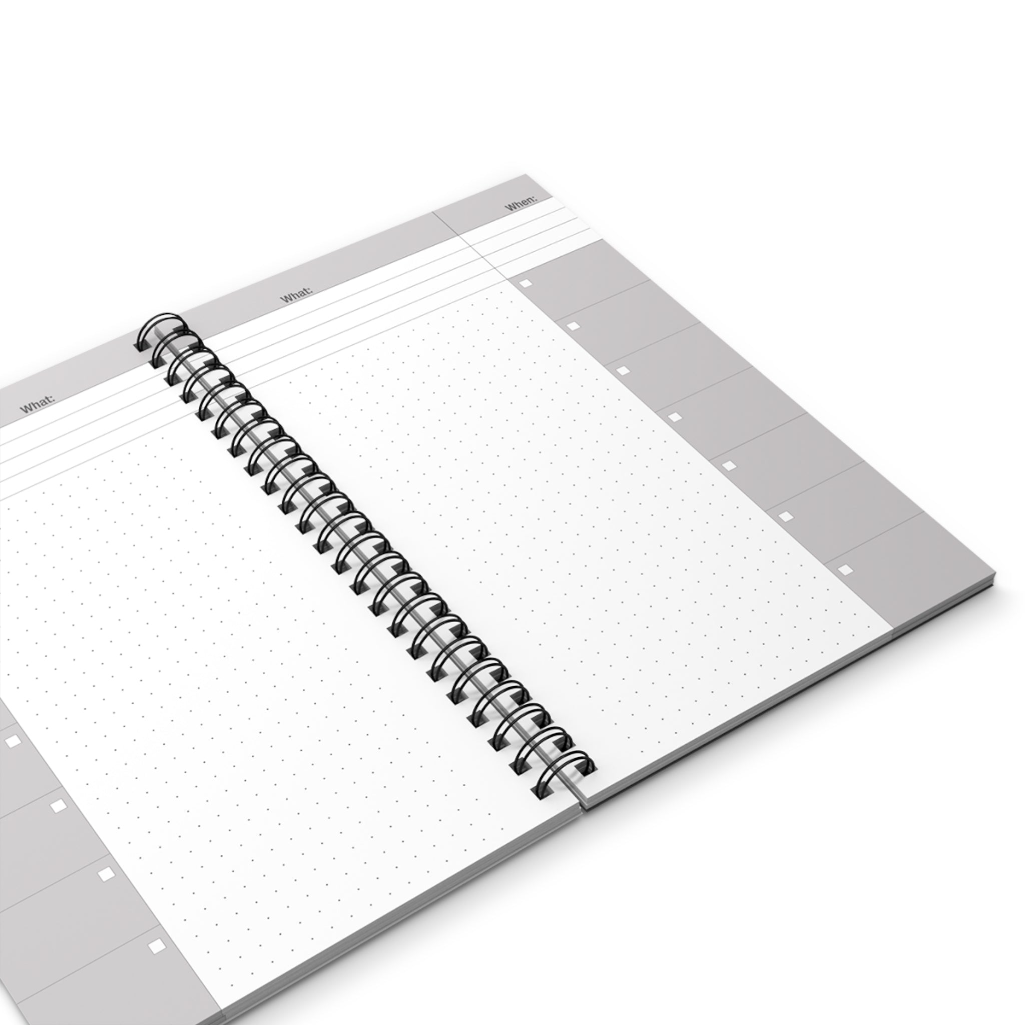 Spiral Journal — "Print it your way" Customizable Notebook