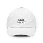 Custom "Print It Your Way" Embroidered Baseball Cap