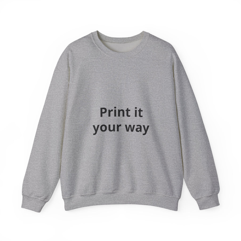 Customizable Crewneck Sweatshirt