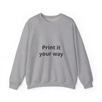 Customizable Crewneck Sweatshirt