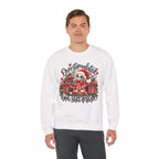 Overstimulated but still festive- Christmas Sweatshirt