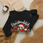 Overstimulated but still festive- Christmas Sweatshirt