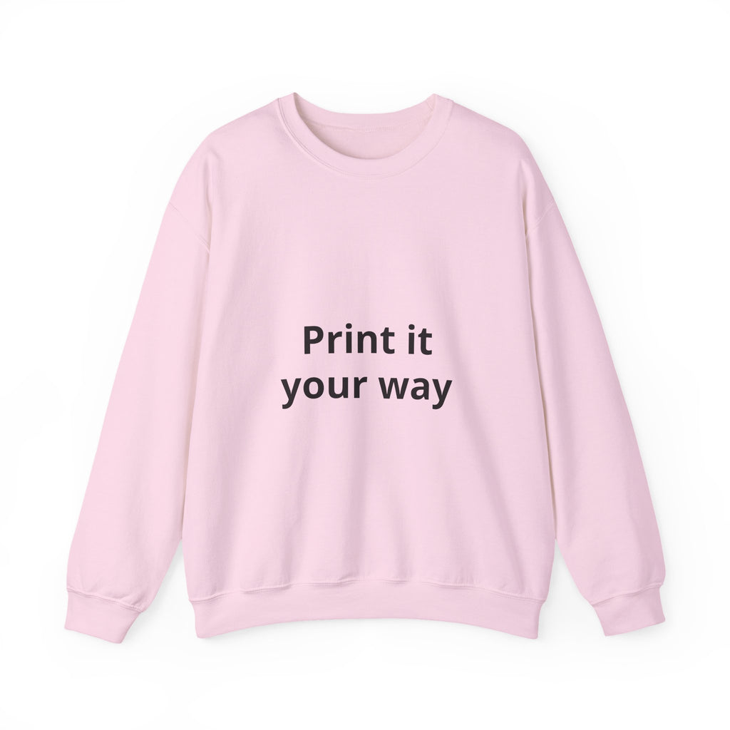 Customizable Crewneck Sweatshirt