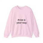 Customizable Crewneck Sweatshirt