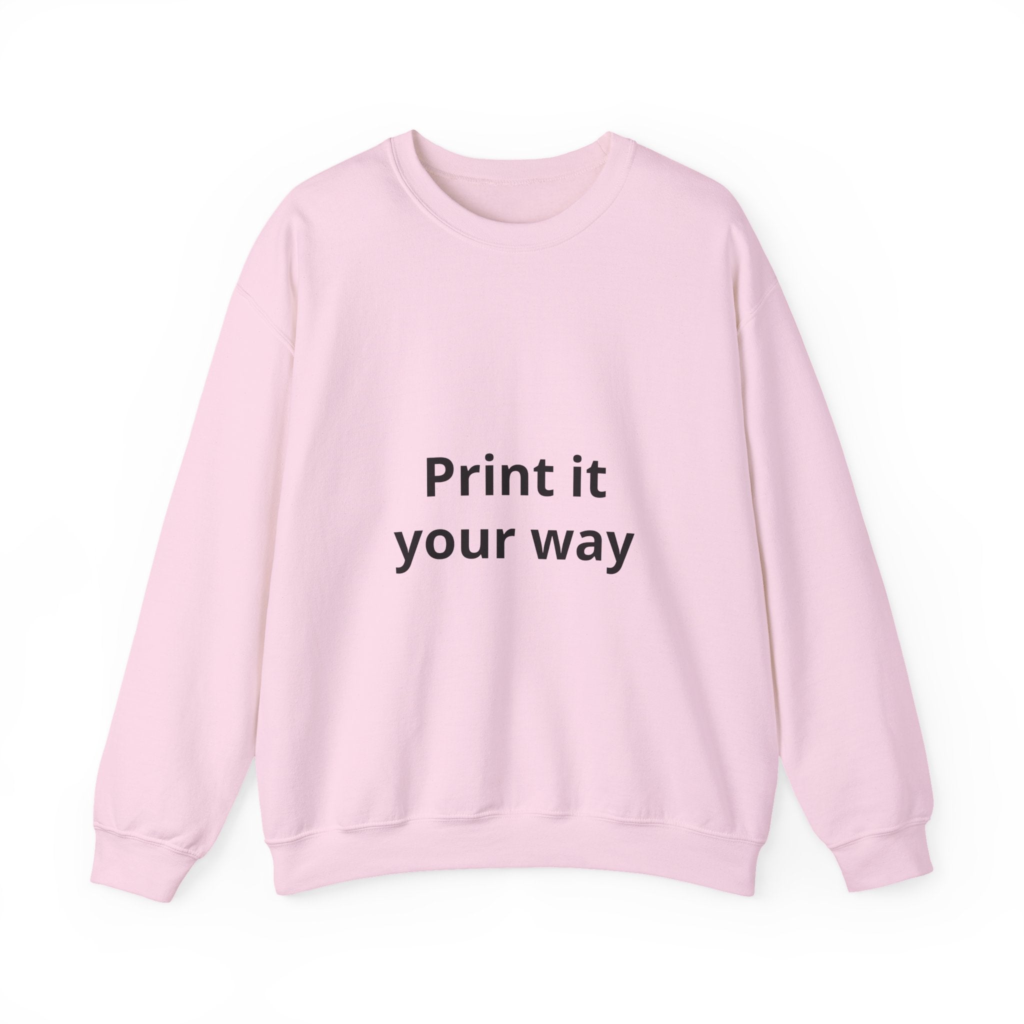 Customizable Crewneck Sweatshirt