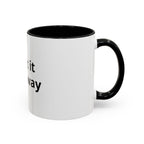 Custom Accent Coffee Mug - 11/15oz