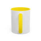 Custom Accent Coffee Mug - 11/15oz