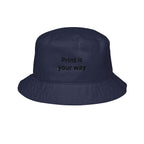 Bucket Hat — "Print it your way" Embroidered Personalized Outdoor Sun Hat