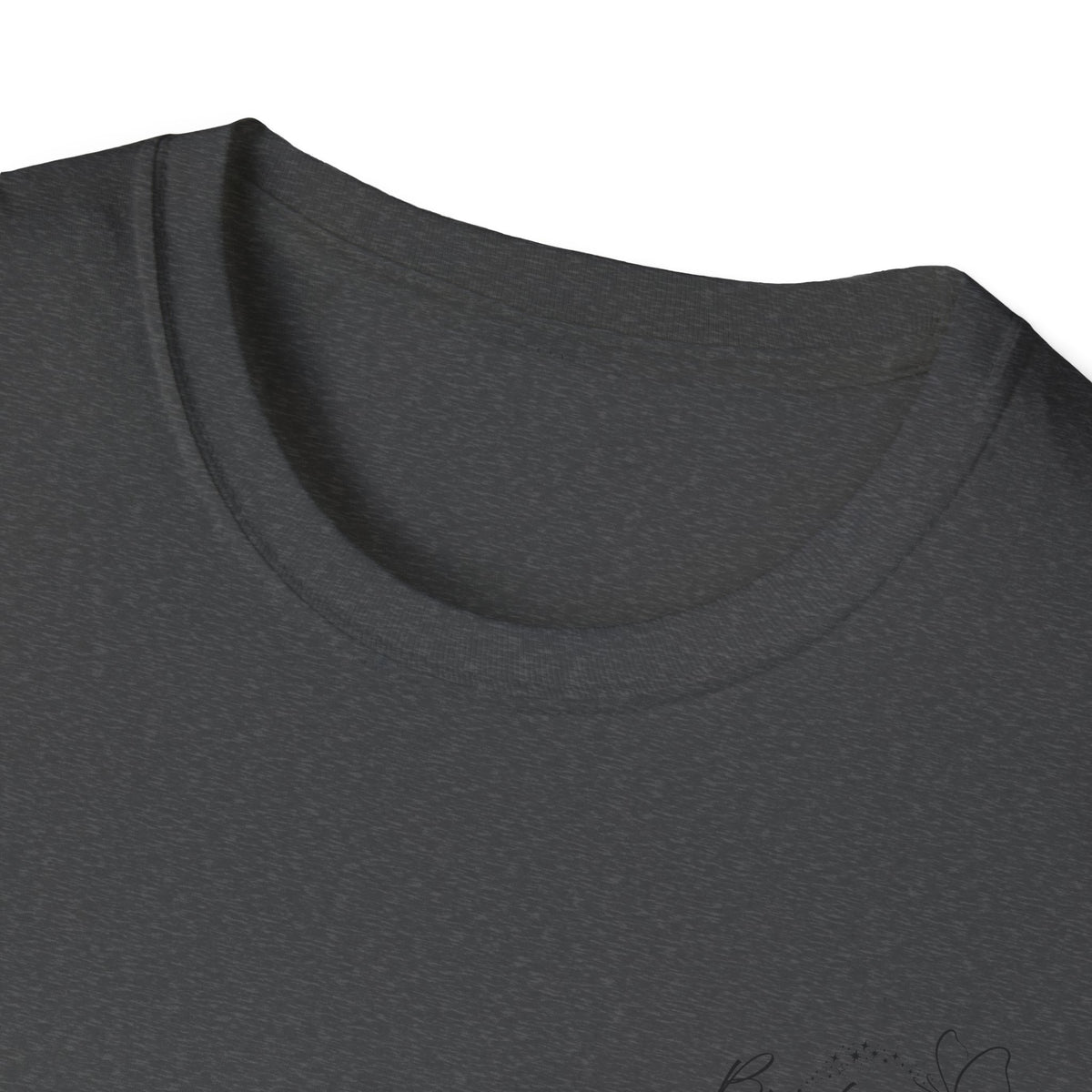 "Overstimulated But Still Festive" Holiday T-Shirt (Back)