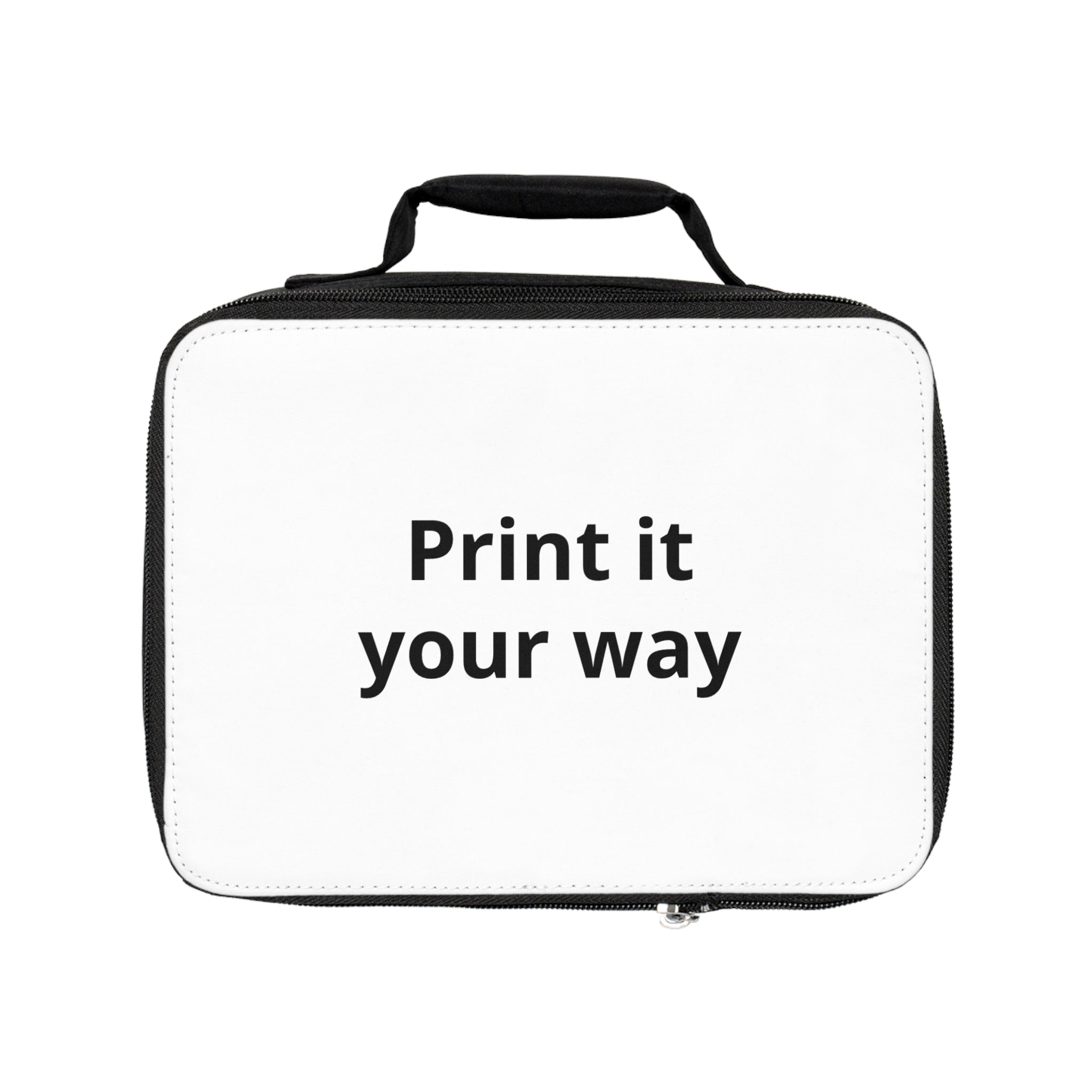 Customizable Lunch Bag — "Print it your way" Insulated Lunch Box