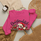 Overstimulated but still festive- Christmas Sweatshirt