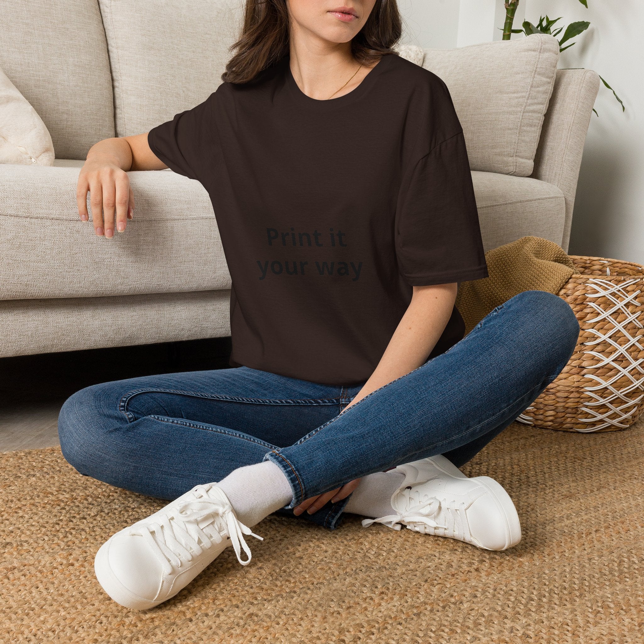 Custom Print T-Shirt — customizable Graphic Tee