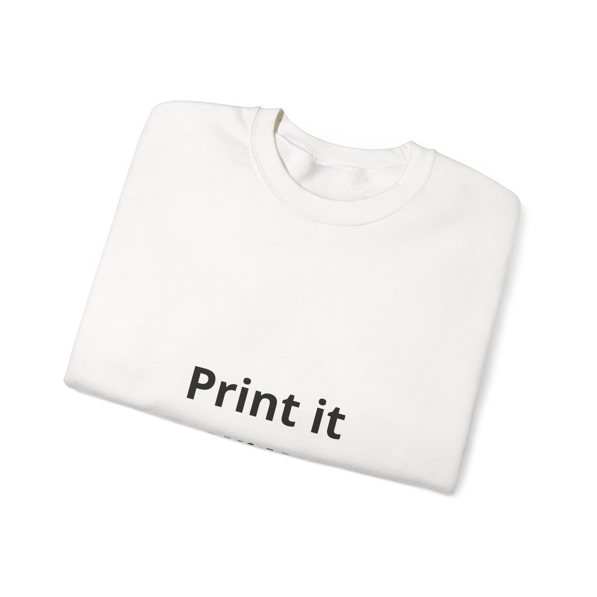 Customizable Crewneck Sweatshirt