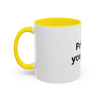 Custom Accent Coffee Mug - 11/15oz